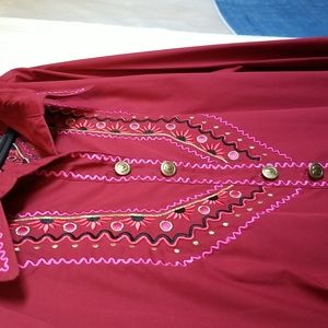 Embroidered Original Bob Mackie Wearable Art Size XL